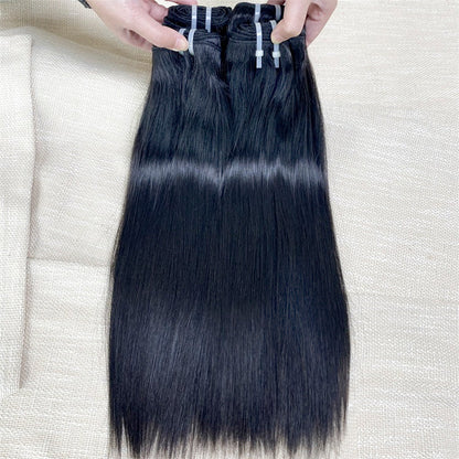 3Bundles/4bundles Raw Hair Silky Straight Brazilian Hair One Donor Hair Cuticle Aligned