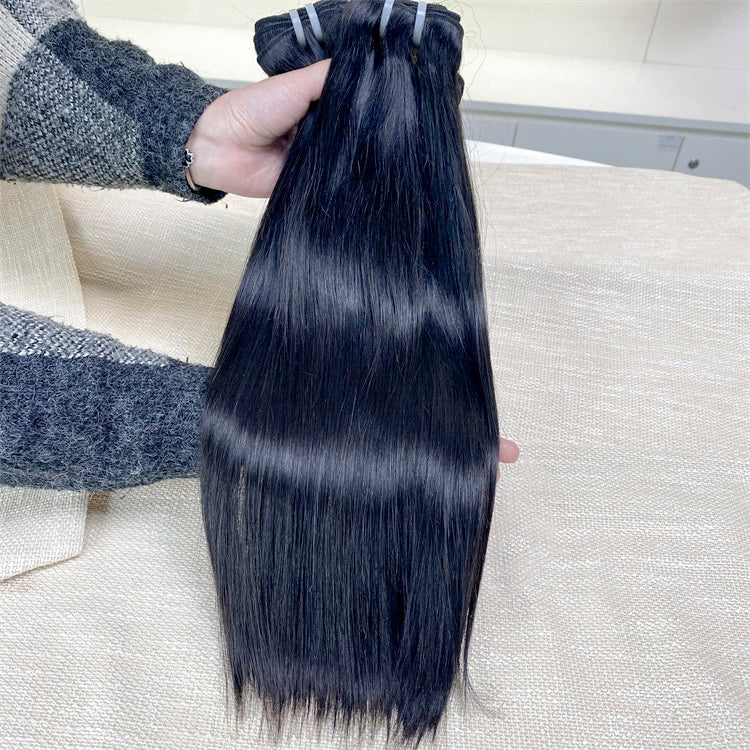 3Bundles/4bundles Raw Hair Silky Straight Brazilian Hair One Donor Hair Cuticle Aligned