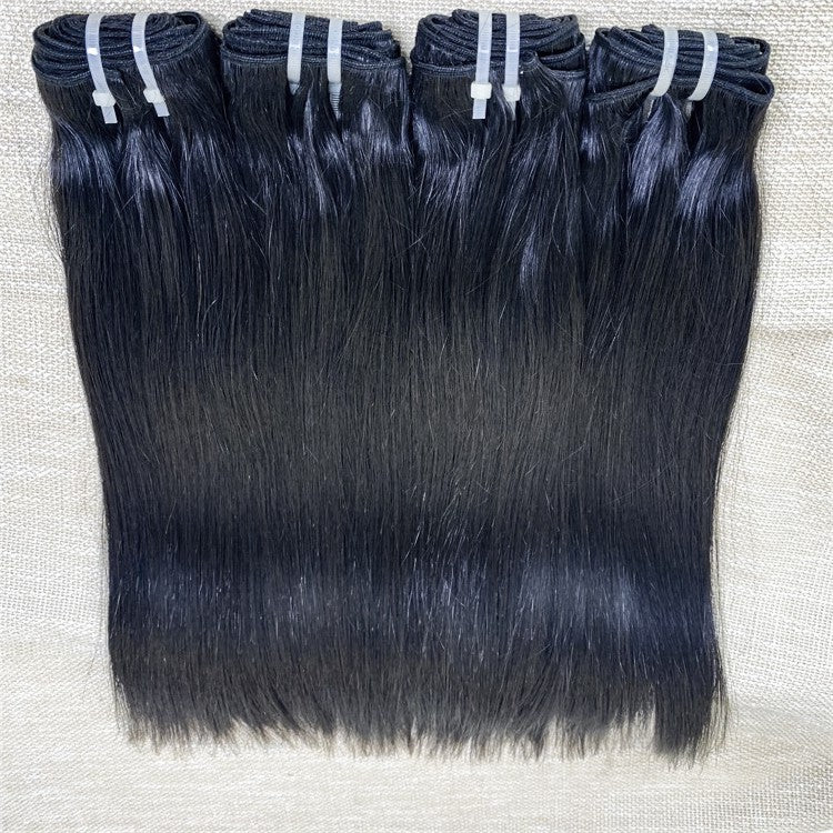 3Bundles/4bundles Raw Hair Silky Straight Brazilian Hair One Donor Hair Cuticle Aligned