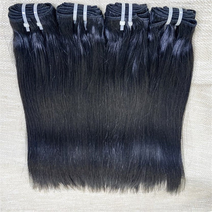 3Bundles/4bundles Raw Hair Silky Straight Brazilian Hair One Donor Hair Cuticle Aligned