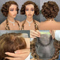 200% Density 4x4 Lace Closure Wig Bouncy Curl 100% Virgin Human Hair