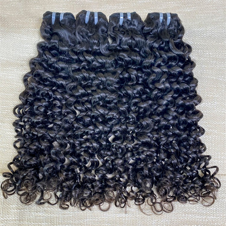 3Bundles/4bundles Raw Hair Italian Curly Brazilian Hair One Donor Hair Cuticle Aligned