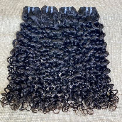 3Bundles/4bundles Raw Hair Italian Curly Brazilian Hair One Donor Hair Cuticle Aligned