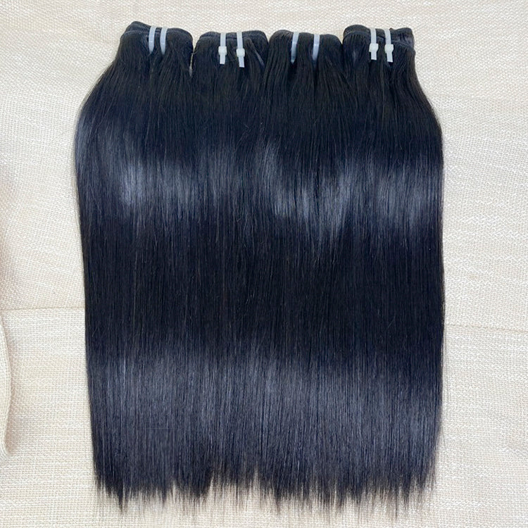 3Bundles/4bundles Raw Hair Silky Straight Brazilian Hair One Donor Hair Cuticle Aligned