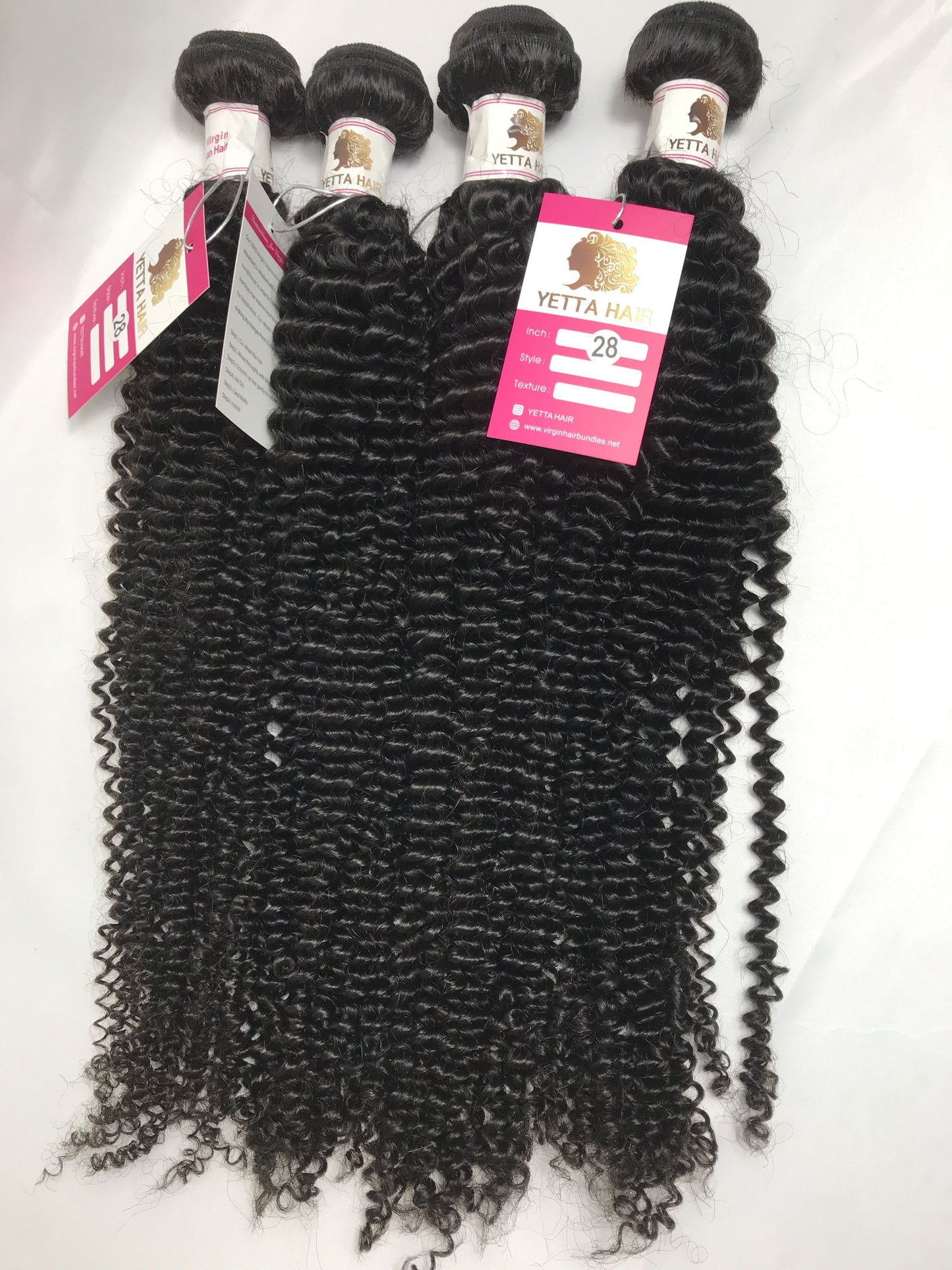 100% Virgin Brazilian Hair Kinky Curly bundles with Ear to ear Lace Frontal