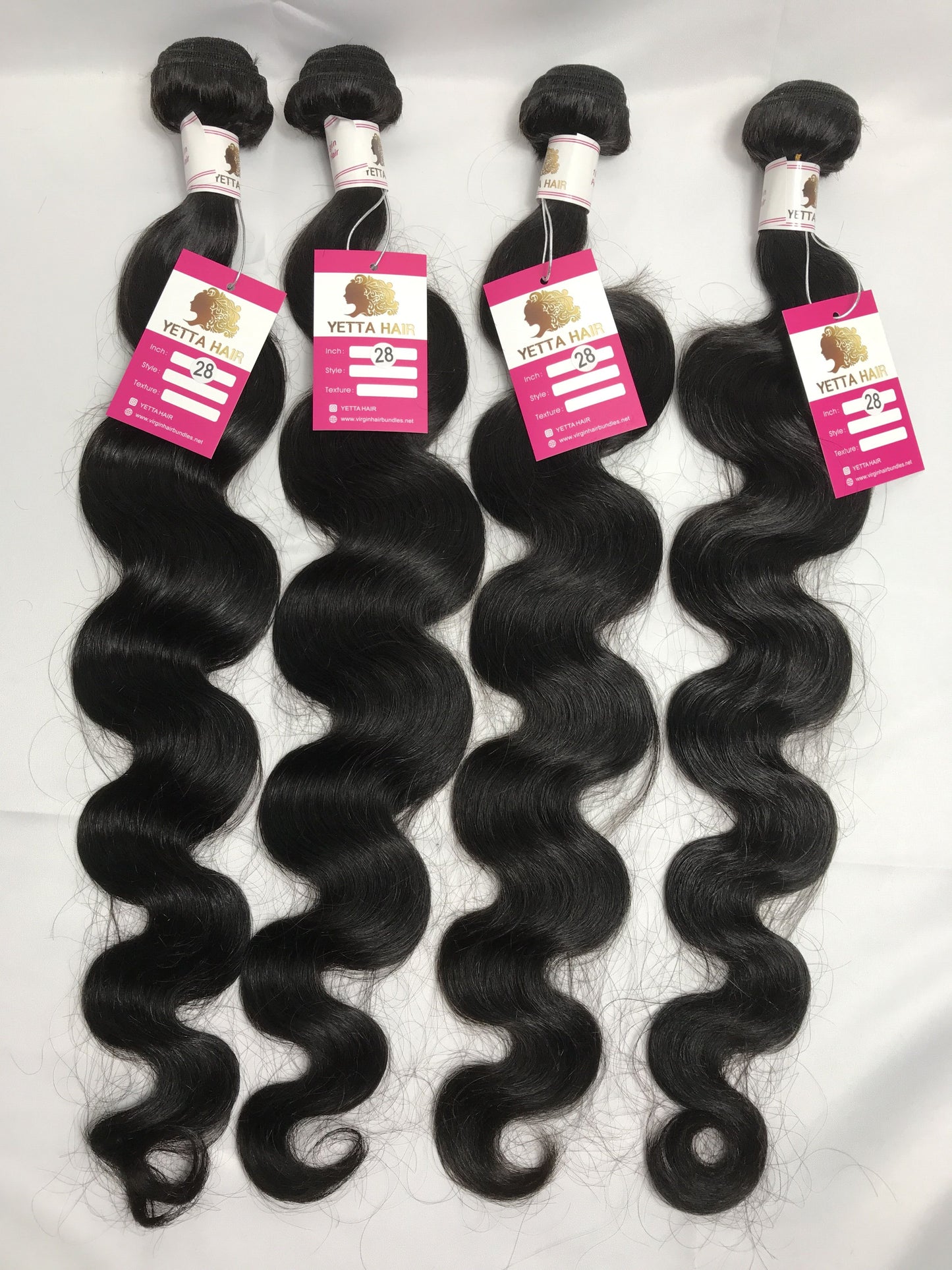100% Virgin Brazilian Hair Body wave 4bundles with Top Lace Closure